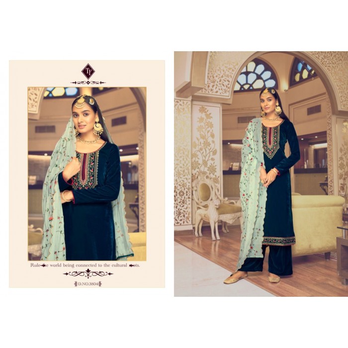 Tanishk Sultana Pure Velvet Salwar Suits
